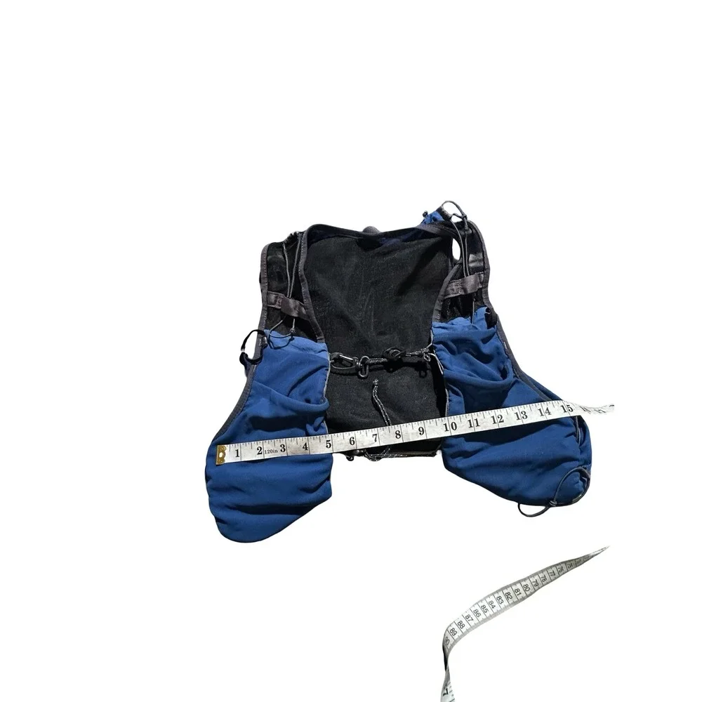 Patagonia Slope Runner Kids Blue Black Trail Running Hydration Vest Size M